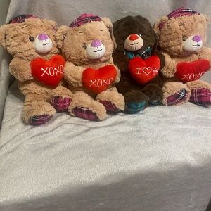 Valentines Plush Teddy Bears